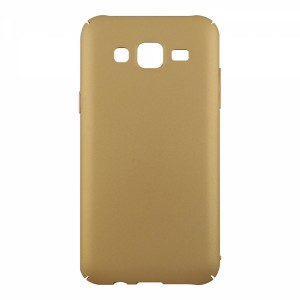 Nettech Samsung Galaxy J500 J5 Uyumlu Suide Arka Koruma Kılıf (Gold) VR-6978