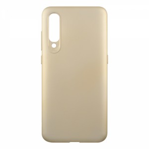 Nettech Xiaomi Mi 9 Uyumlu Suide Arka Koruma Kılıf (Gold) VR-14145
