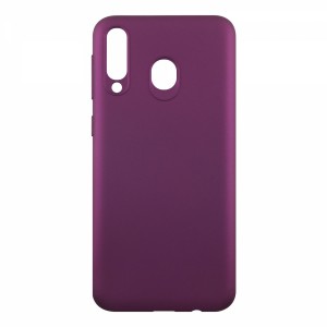 Nettech Samsung Galaxy M30 Uyumlu Suide Arka Koruma Kılıf (Mürdüm) VR-14155