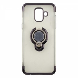 Nettech Samsung Galaxy A600 A6 2018 Uyumlu Gess Seri Arka Koruma Kılıf (Siyah) VR-14205