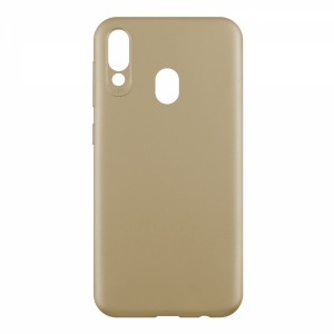 Nettech Samsung Galaxy M20 Uyumlu Suide Arka Koruma Kılıf (Gold) VR-14289