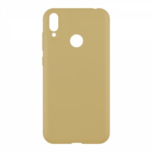 Nettech Huawei Y7 2019 Uyumlu Suide Arka Koruma Kılıf (Gold) VR-14293