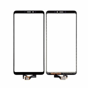 Teknonet Xiaomi Mi Max 3 Uyumlu Dokunmatik Lens + Filmli (Siyah) VR-14336
