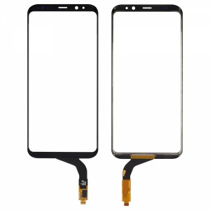 Teknonet Samsung Galaxy G955 S8 Plus Uyumlu Dokunmatik Lens + Filmli (Siyah) VR-14390