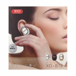 Xo Design XO-B18 Kulak içi Bluetooth Kulaklık (Beyaz) VR-14470