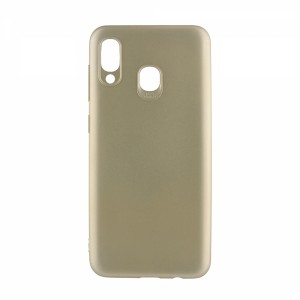 Nettech Samsung Galaxy A30 Uyumlu Suide Arka Koruma Kılıf (Gold) VR-14516