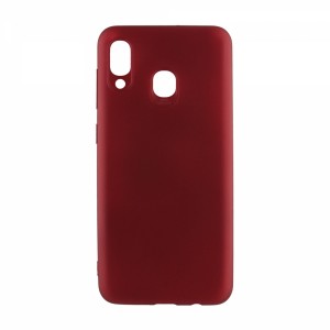 Nettech Samsung Galaxy A30 Uyumlu Suide Arka Koruma Kılıf (Bordo) VR-14515