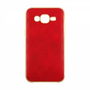 Nettech Samsung Galaxy J500 J5 Uyumlu Arka Koruma Arka Koruma Kılıf (Kırmızı) NT-14867