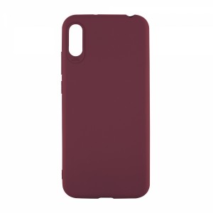 Nettech Huawei Y6 2019 Uyumlu Suide Arka Koruma Kılıf (Bordo) VR-14543