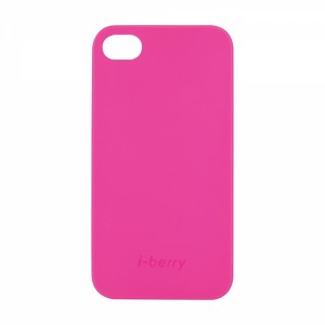 Chtech Apple iPhone 4 Uyumlu Arka Koruma Arka Koruma Kılıf (Pembe) NT-4242
