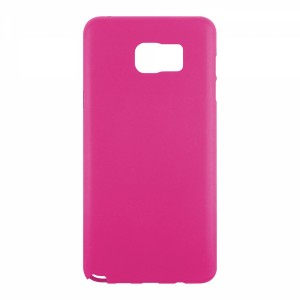 Nettech Samsung Galaxy N920 Note 5 Uyumlu Arka Koruma Arka Koruma Kılıf (Pembe) VR-8560