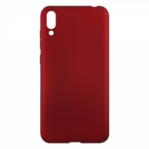 Nettech Huawei Y7 Pro 2019 Uyumlu Suide Arka Koruma Kılıf (Bordo) VR-14567