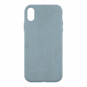 Nettech Apple iPhone XS Max Uyumlu Rubber Seri Arka Koruma Kılıf (Gri) VR-14618
