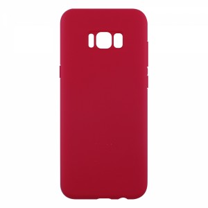 Nettech Samsung Galaxy G955 S8 Plus Uyumlu Arka Koruma Arka Koruma Kılıf (Kırmızı) VR-14654