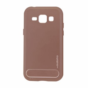 Nettech Samsung Galaxy J100 J1 Uyumlu Motomo Arka Koruma Kılıf (Pembe) VR-14788