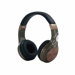 Nettech SY-BT1607 Oyuncu Tipi Kulak Üstü Kulaklık (Olive Gold) VR-15732