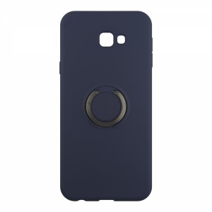 Nettech Samsung Galaxy J4 Plus Uyumlu Nano Ring Arka Koruma Kılıf (Gri) VR-15068
