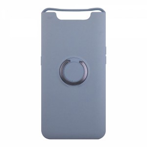 Nettech Samsung Galaxy A80 Uyumlu Nano Ring Arka Koruma Kılıf (Mor) VR-15097