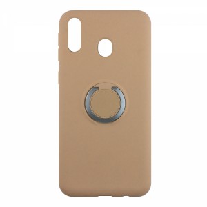 Nettech Samsung Galaxy M20 Uyumlu Nano Ring Arka Koruma Kılıf (Pembe) VR-15105