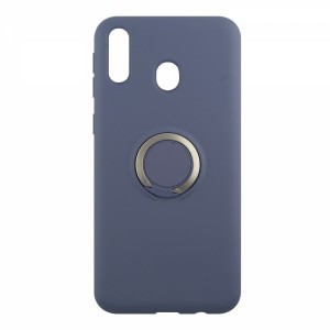 Nettech Samsung Galaxy M20 Uyumlu Nano Ring Arka Koruma Kılıf (Gri) VR-15104