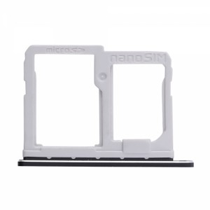 Teknonet LG Q6 Uyumlu Hafıza Kart + Sim Metali (Siyah) VR-16644