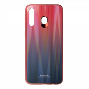 Nettech Samsung Galaxy M30 Uyumlu Degrade Arka Koruma Kılıf (Kırmızı) VR-16171
