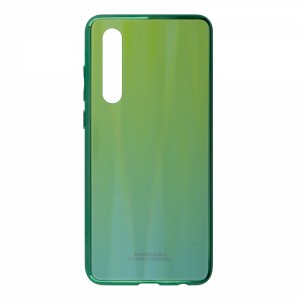 Nettech Huawei P30 Uyumlu Degrade Arka Koruma Kılıf (Yeşil) VR-16087