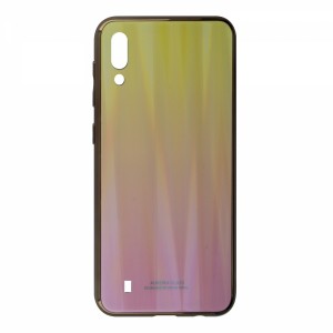 Nettech Samsung Galaxy M10 Uyumlu Degrade Arka Koruma Kılıf (Sarı) VR-16147