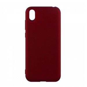 Nettech Huawei Y5 2019 Uyumlu Suide Arka Koruma Kılıf (Bordo) VR-16945