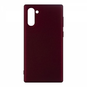 Nettech Samsung Galaxy Note 10 Uyumlu Suide Arka Koruma Kılıf (Bordo) VR-16911