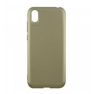 Nettech Huawei Y5 2019 Uyumlu Suide Arka Koruma Kılıf (Gold) VR-16946