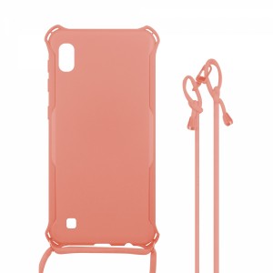 Nettech Samsung Galaxy A10 Uyumlu ipli Nano Arka Koruma Kılıf (Pembe) VR-16970