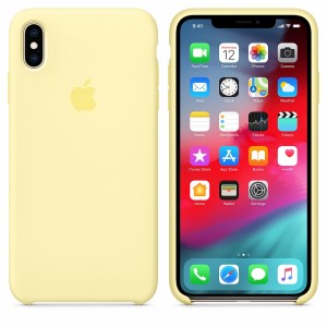 Nettech Apple iPhone XS Max Uyumlu Arka Koruma Arka Koruma Kılıf (Açık Sarı) VR-17163