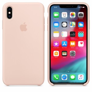 Nettech Apple iPhone XS Max Uyumlu Arka Koruma Arka Koruma Kılıf (Kum Pembesi) VR-17165
