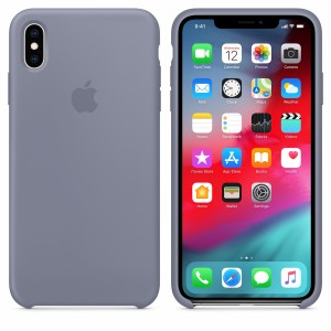 Nettech Apple iPhone XS Max Uyumlu Arka Koruma Arka Koruma Kılıf (Lavanta Grisi) VR-17166