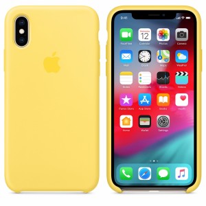 Nettech Apple iPhone X Uyumlu Arka Koruma Arka Koruma Kılıf (Sarı) VR-17177