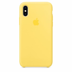 Nettech Apple iPhone X Uyumlu Arka Koruma Arka Koruma Kılıf (Sarı) VR-17177