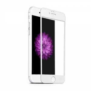 JOYROOM Apple iPhone 6S Uyumlu 3D SuperGlass Full Cam Koruyucu (Beyaz) VR-17051