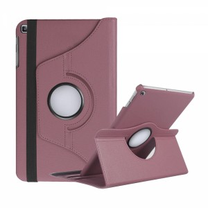 Nettech Samsung Galaxy T510 Tab A 10.1 (2019) Uyumlu 360 Kapaklı Kılıf (Rose Gold) VR-17288