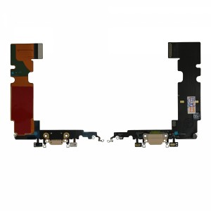 Teknonet Apple iPhone 8 Plus Uyumlu Filmli Şarj Soketi (Gold) VR-17275