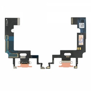 Teknonet Apple iPhone XR Uyumlu Filmli Şarj Soketi (Mercan) VR-17295
