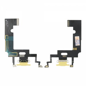 Teknonet Apple iPhone XR Uyumlu Filmli Şarj Soketi (Sarı) VR-17297