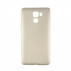 Nettech Huawei Honor 7 Uyumlu Suide Arka Koruma Kılıf (Gold) VR-17022