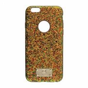 Air Jacket Apple iPhone 6S Uyumlu Simli Arka Koruma Kılıf (Kahverengi) VR-17815
