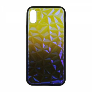 Nettech Apple iPhone XS Uyumlu Prizma Seri Arka Koruma Kılıf (Mavi) VR-17347