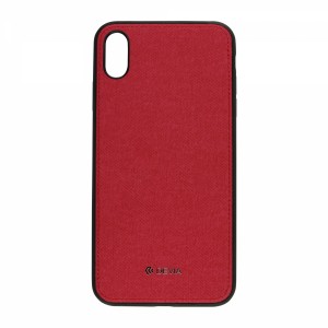 Devia Apple iPhone XS Uyumlu Arka Koruma Arka Koruma Kılıf (Kırmızı) VR-17520