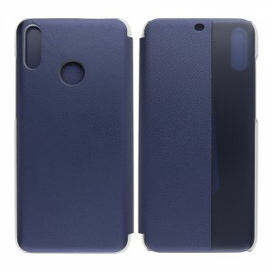 Huawei Huawei Y7 Prime 2019 Uyumlu Smart View Kapaklı Kılıf (Lacivert) VR-17845