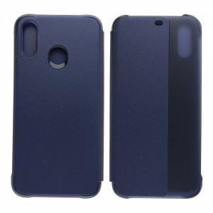 Huawei Huawei P20 Lite Uyumlu Smart View Kapaklı Kılıf (Lacivert) VR-17855