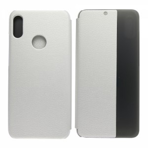 Huawei Huawei Y6 2019 Uyumlu Smart View Kapaklı Kılıf (Gri) VR-17862
