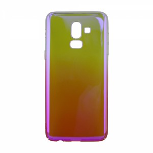Nettech Samsung Galaxy J800 J8 Uyumlu Arka Koruma Arka Koruma Kılıf (Kırmızı) VR-15258